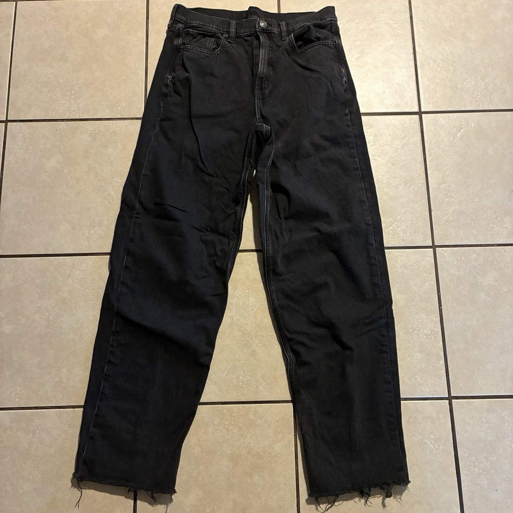 American Eagle Strigid Women's Size 8 Black Denim Jeans